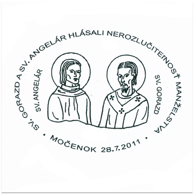 Sv. Gorazd a sv. Angelár hlásali nerozlučiteľnosť manželstva