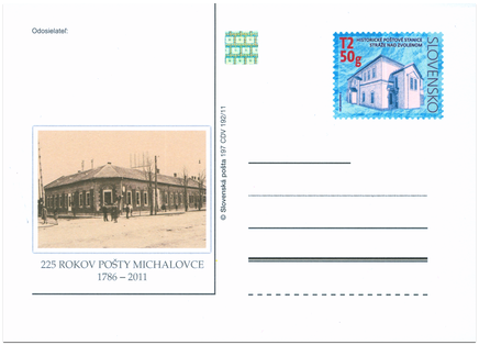 225th. Anniversary of Michalovce‘s Post Office