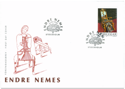 Endre Némes - Sweden FDC