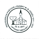 Inaugurácia poštovej známky M. M. Hodžu 1811 - 1870