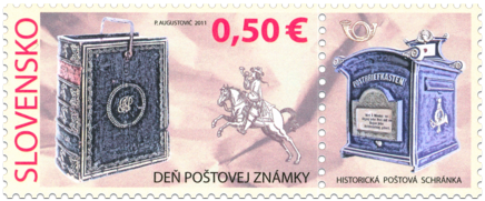 Deň poštovej známky: Historická poštová schránka