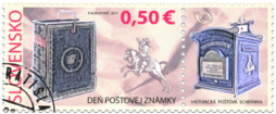 Deň poštovej známky: Historická poštová schránka