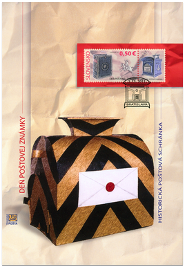 Deň poštovej známky: Historická poštová schránka 