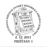 Inaugurácia poštovej schránky - Historická poštová schránka