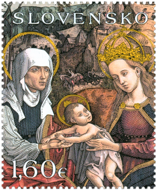 ART: Panel Painting of Metercia from Rožňava