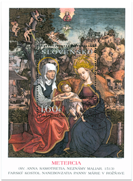 UMENIE: Tabuľová maľba Metercie z Rožňavy 