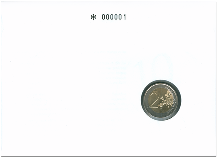 Numismatic Cover: 10 Years of Euro