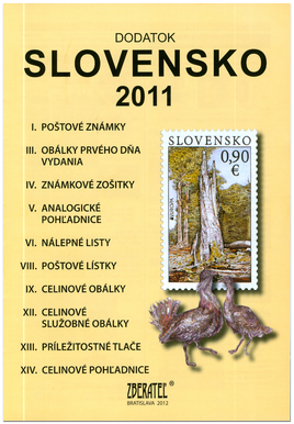 Slovensko 2011 - Catalogue