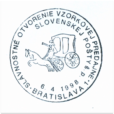 "Slávnostné otvorenie vzorkovej predajne Slovenskej pošty, š.p."