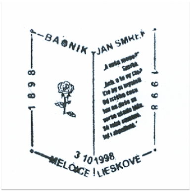 "Básnik Ján Smrek 1898-1998"