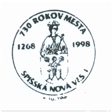 "730 rokov mesta 1268 - 1998"