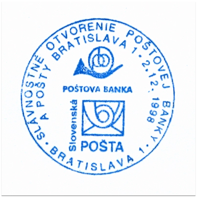 "Slávnostné otvorenie Poštovej banky a pošty Bratislava 1"