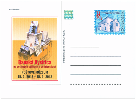 Banská Bystrica on the Postal Stationeries