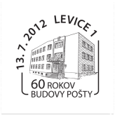 60 rokov budovy pošty Levice 1