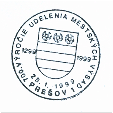 "700.výročie udelenia mestských výsad 1299-1999"