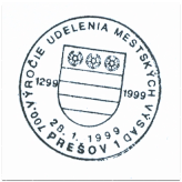 "700.výročie udelenia mestských výsad 1299-1999"