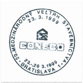 "20.medzinárodný veľtrh stavebníctva CONECO"