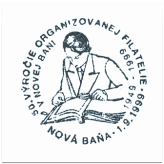 "50. Výročie organizovanej filatelie v Novej Bani 1949-1999"