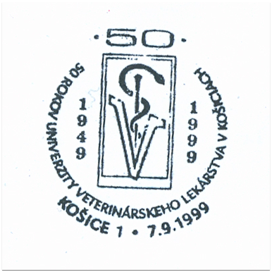 "50 rokov univerzity veterinárského lekárstva v Košiciach 1949-1999"