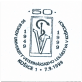 "50 rokov univerzity veterinárského lekárstva v Košiciach 1949-1999"