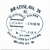 "Slovensko-Poľská filatelistická výstava 99"