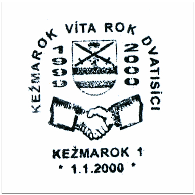 "Kežmarok víta rok dvatisíci 1999 2000"