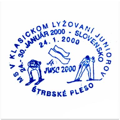 "MS v klasickom lyžovaní Juniorov 24.-30.Január 2000 Slovensko"