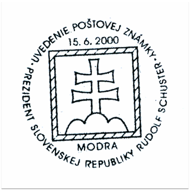 "Uvedenie poštovej známky prezident Slovenskej republiky"
