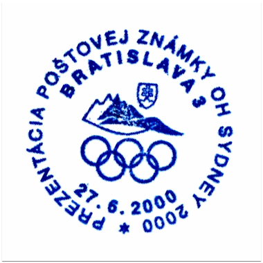 "Prezentácia poštovej známky OH SYDNEY 2000"