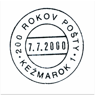 "200 rokov pošty"