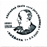 "Základná škola akad.Juraja Hronca *1881-1959*