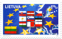 Entry to the EU - Lithuania (2 stamps)