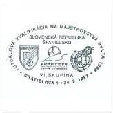 "Futbalová kvalifikácia na MS 1998 Slovenská republika-Španielsko VI.skupina"