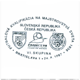 "Futbalová kvalifikácia na MS 1998 Slovenská republika-Česká republika"