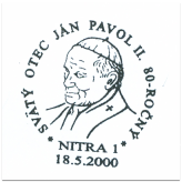 "Svätý otec Ján Pavol II.- 80-ročný"