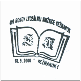 "400 rokov lyceálnej knižnice Kežmarok"