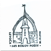 "165 rokov pošty"