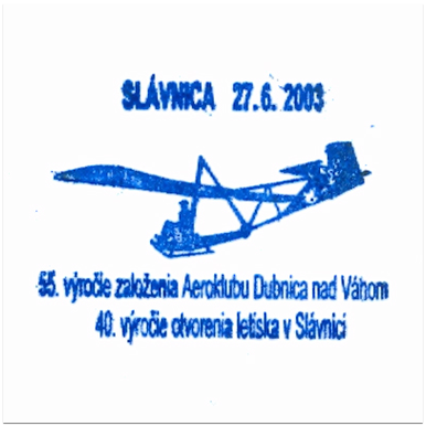 55. výročie založenia Aeroklubu Dubnica nad Váhom, 40.výročie otvorenia letiska v Slávnici