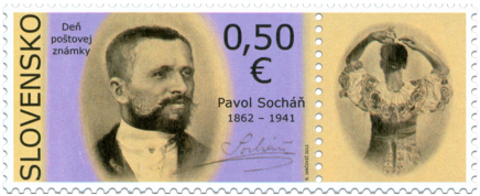 Deň poštovej známky: Pavol Socháň (1862 – 1941)