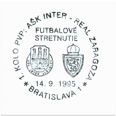 "Futbalové stretnutie 1. kolo PVP AŠK Inter-Real Zaragóza"