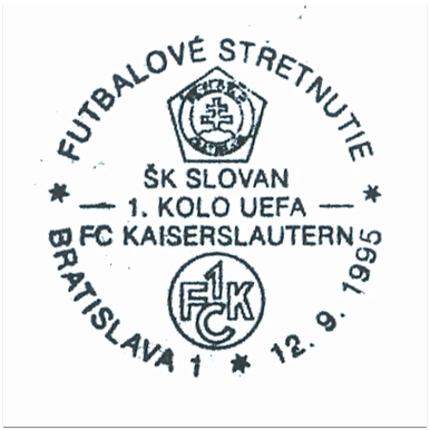 Futbalové stretnutie 1. kolo UEFA ŠK Slovan - FC Kaiserslautern 