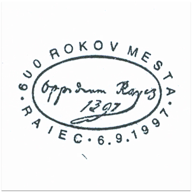 "600 rokov mesta Rajec"