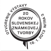 Otvorenie výstavy - 20 rokov slovenskej známkovej tvorby