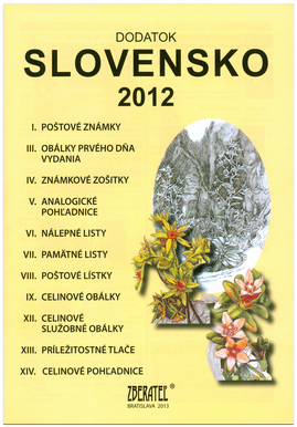 Slovensko 2012 - Catalogue