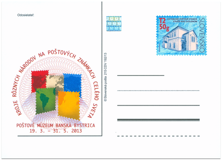 Kroje rôznych národov na poštových známkach celého sveta