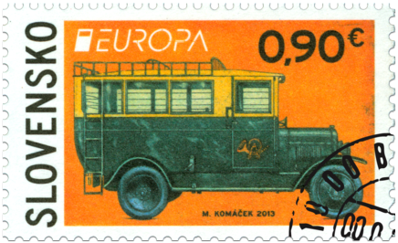 EUROPA 2013: Postal Vehicle