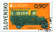EUROPA 2013: Poštové vozidlo