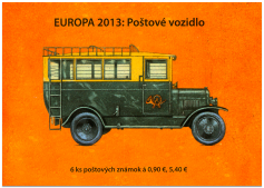 EUROPA 2013: Poštové vozidlo