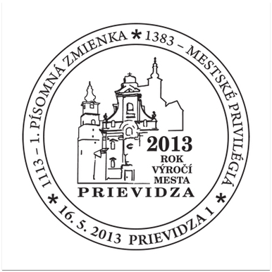 2013 rok výročí mesta Prievidza