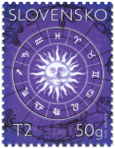 Stamp with personalised coupon - Zodiac